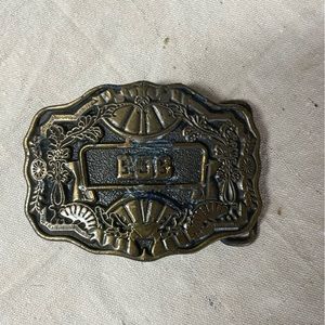 Vintage 1970 Oden belt buckle - “BOB”